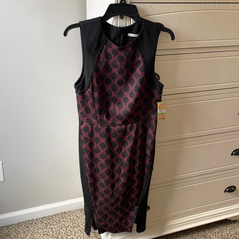 NWT RACHEL Rachel Roy Purple Haze cocktail dress size 8